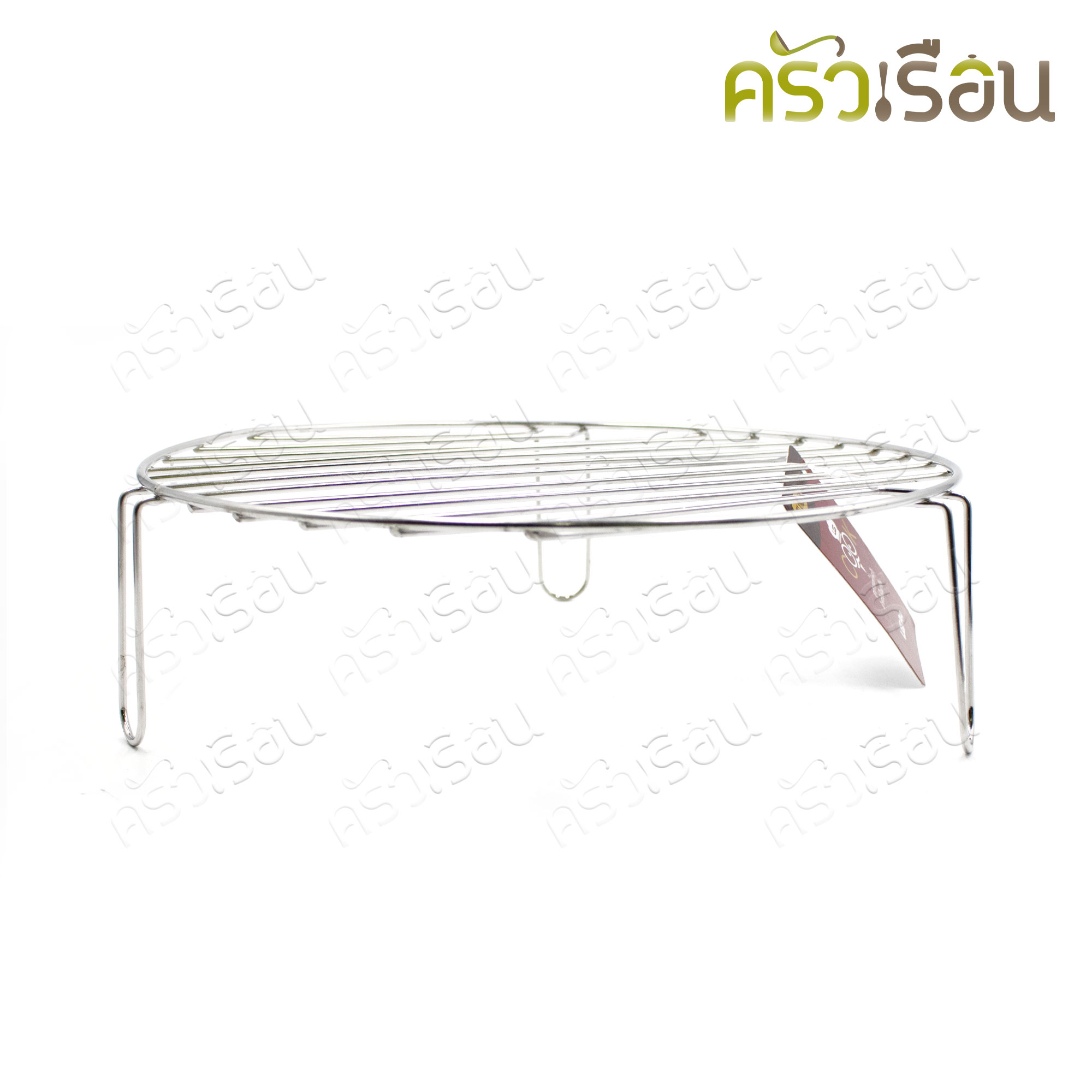 US ตะแกรง วงกลม สเตนเลส มีขา ø27 x 8 ซม. TKL-27 ตะแกรงพัก