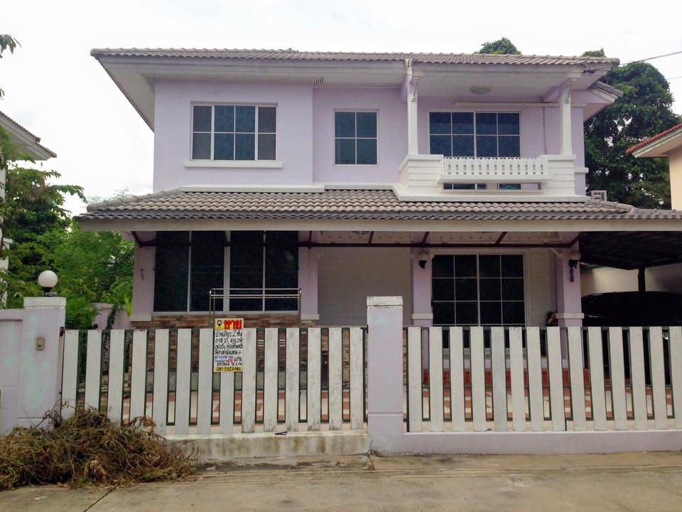 ขายบ้านเดี่ยว 2 ชั้น หมู่บ้านชลลดา วงแหวนรัตนาธิเบศร์ (วัดลาดปลาดุก) รหัส H32
