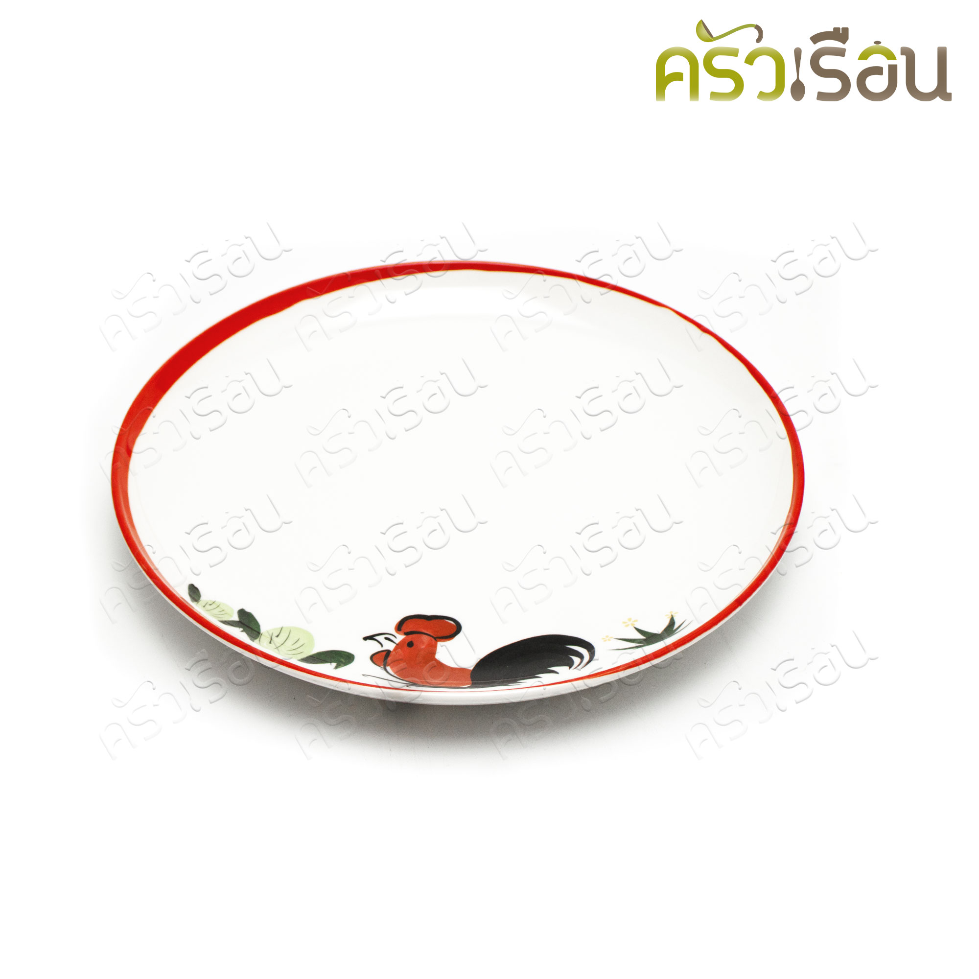 SB จานลายไก่ เมลามีน 8.5 นิ้ว P199-8.5 จาน จานข้าว เข้าเวฟไม่ได้