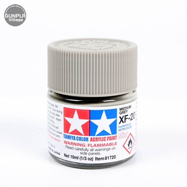 Tamiya 81720 Acrylic Mini XF-20 Medium Grey Tamiya 45035678