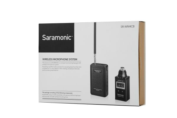 Saramonic SR-XLR4C ไมโครโฟนไร้สาย คลื่น VHF (1ตัวส่ง)