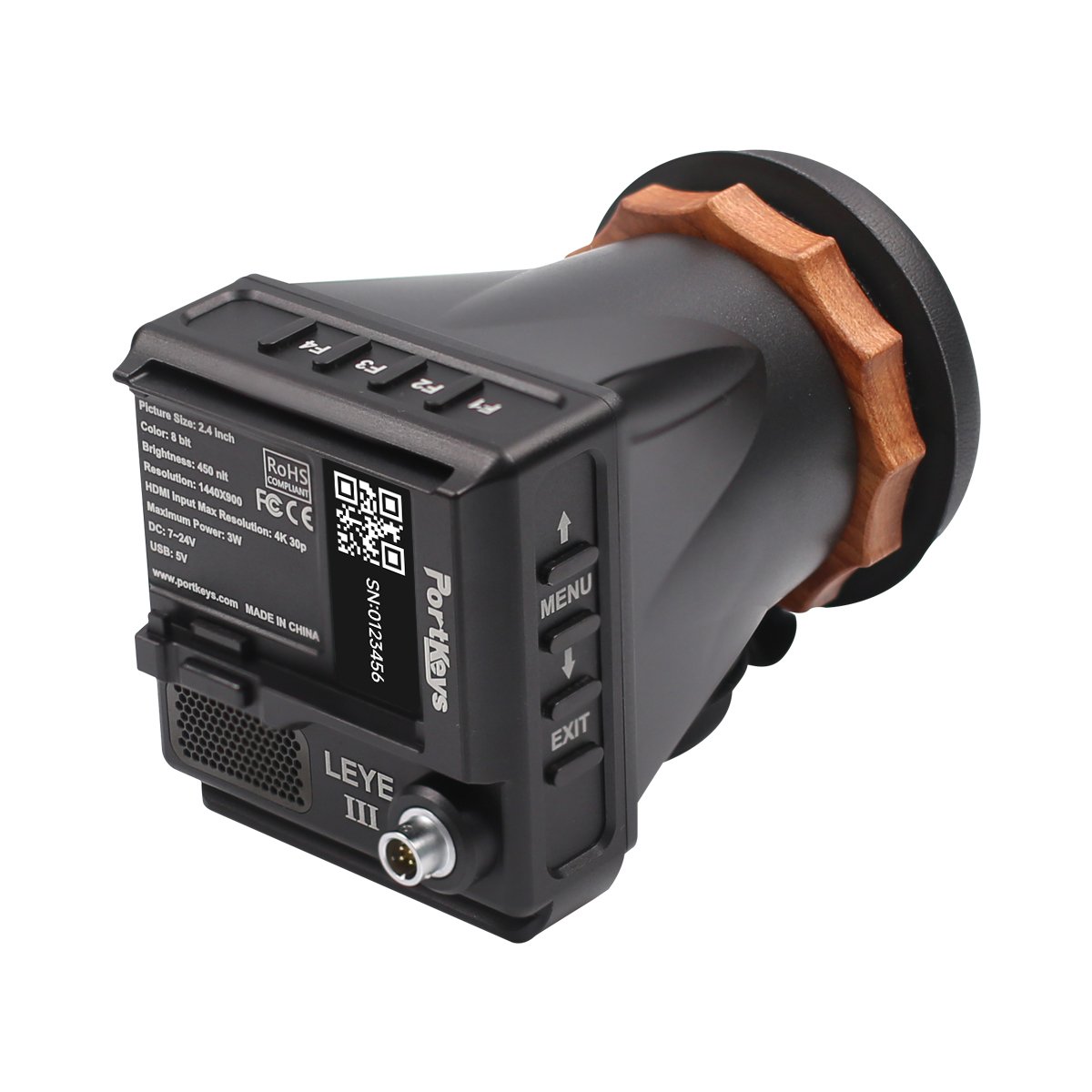Portkeys LEYE III: ช่องมองภาพอิเล็กทรอนิกส์ OLED Full HD สำหรับผู้ใช้งานทั่วไปและมืออาชีพ