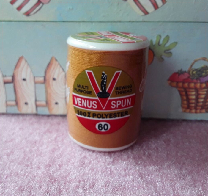 ด้ายวีนัส เบอร์ 6090 สีน้ำตาลทองแดง