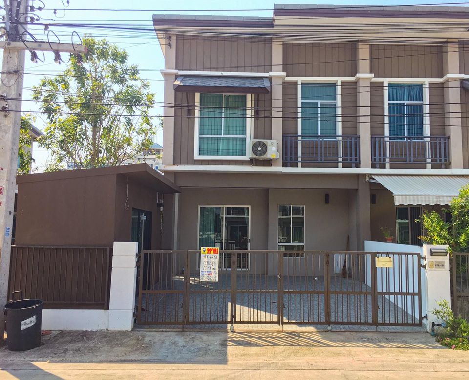 ขายทาวน์โฮม 2 ชั้น หมู่บ้านพฤกษาวิลล์106 (รหัสทรัพย์202118 )ถ.รังสิต-นครนายก ต.ประชาธิปัตย์ อ.ธัญบุรี จ.ปทุมธานี