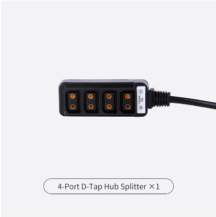 Rolux RL-FB2 With D-Tap 1×4 Splitter Cable