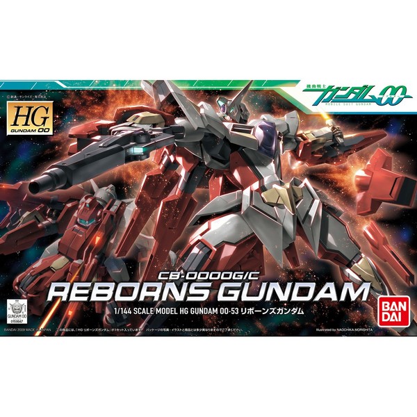 Bandai HG Reborns Gundam 4573102579348 4543112599476 (Plastic Model)