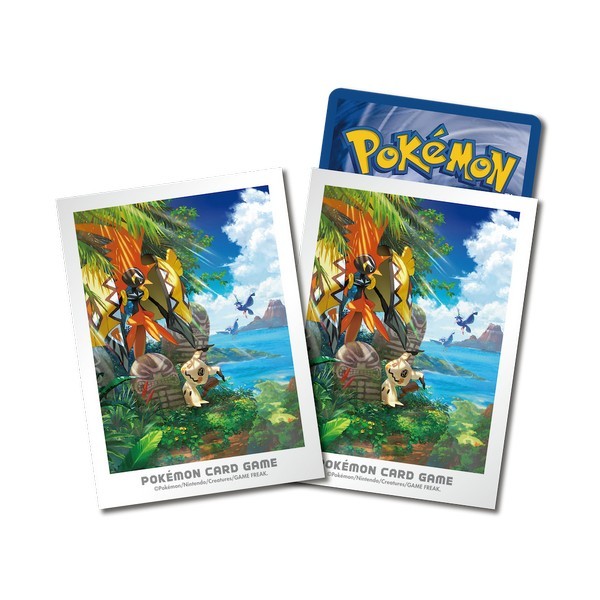 Pokemon TCG Card Sleeves มิมิคคิวex และ คาปู โคเคโคex (9433509) ซองใส่การ์ด (64 ซอง) 4521329433509 (การ์ดโปเกมอน)