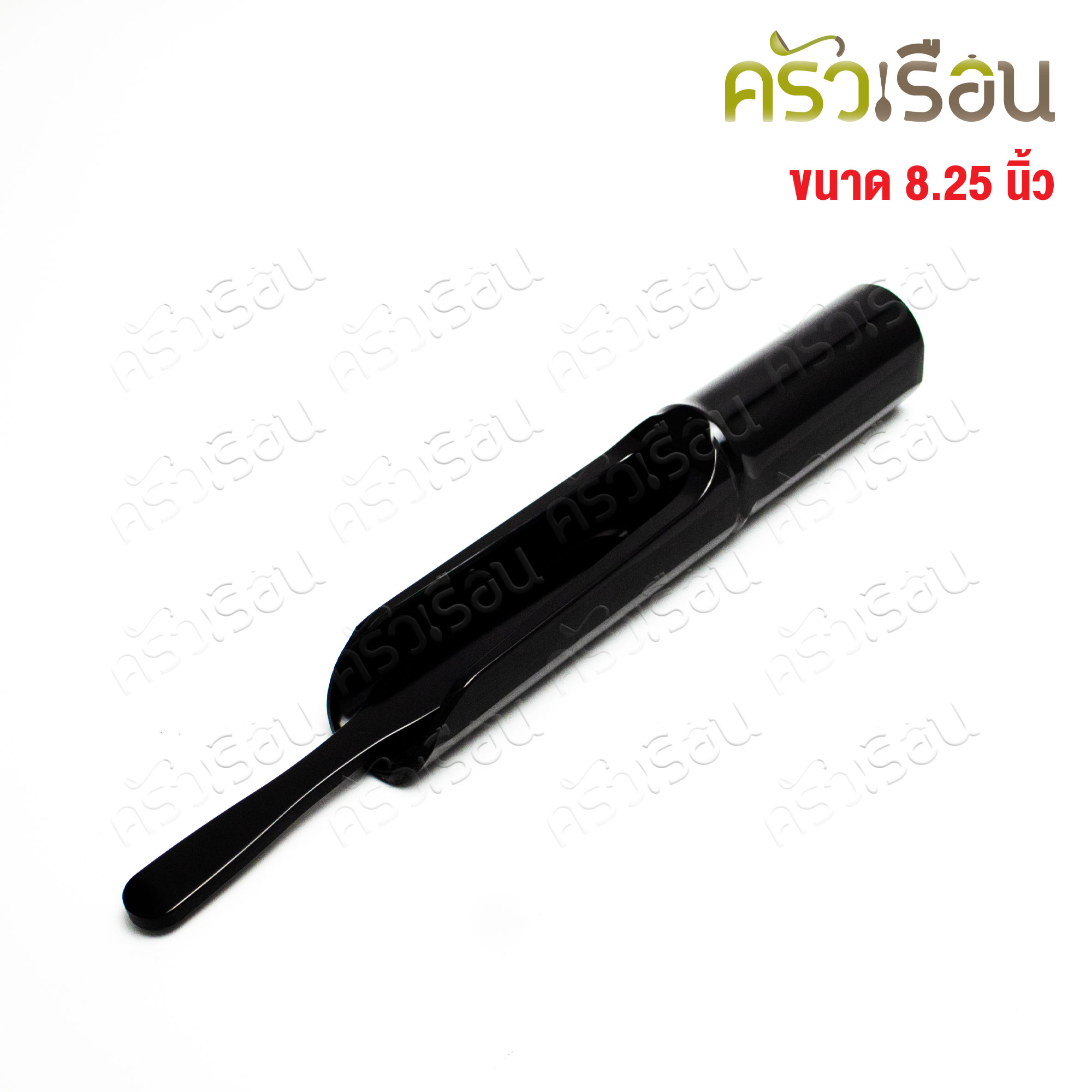 SUMO กระบอกลูกชิ้นชาบู เมลามีน สีดำ ทรงไม้ไผ่ พร้อมพายไม้ 8.25 นิ้ว K-08 กระบอกชาบู ที่ทำลูกชิ้นชาบู