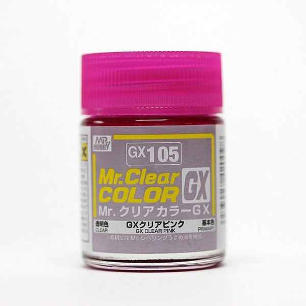 MR.CLEAR COLOR GX105 Clear Pink 4973028420098 Mr.Hobby