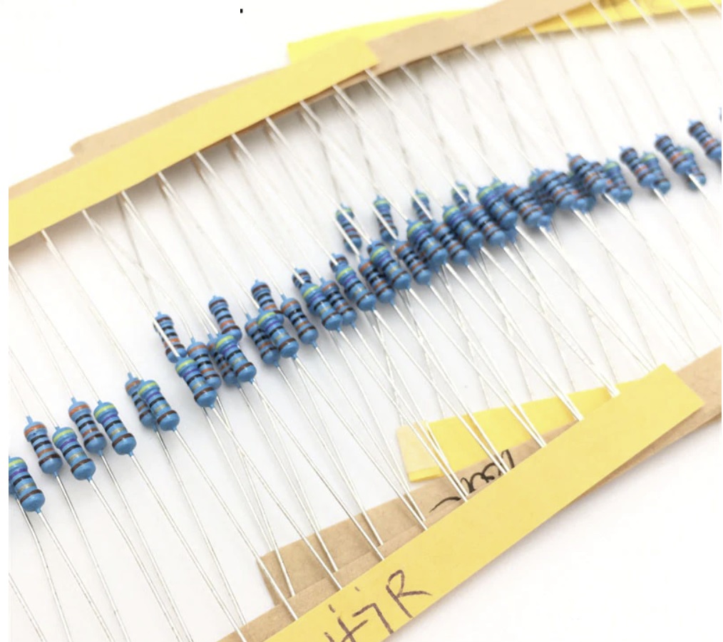 39 Ohm 1/4W 1% metal film resistor ( 10 ตัว )