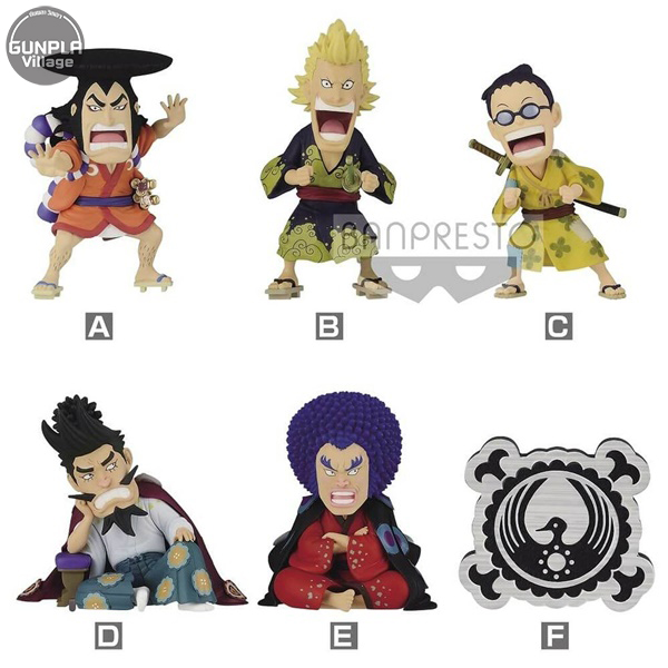 [ครบ Set 6 กล่อง] Banpresto WCF One Piece World Collectable Figure - Wanokuni Kaisouhen 1 4983164176735 (Figure)