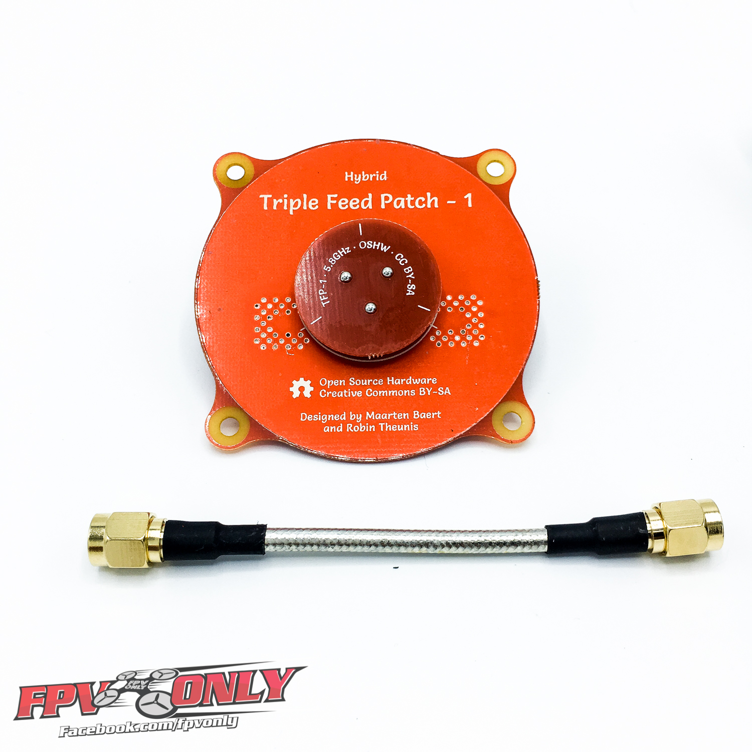 Pagoda Antenna 5.8 Antenna Pagoda Pro Hybrid Triple Feed Patch FPV Transparent Flat Panel Antenna