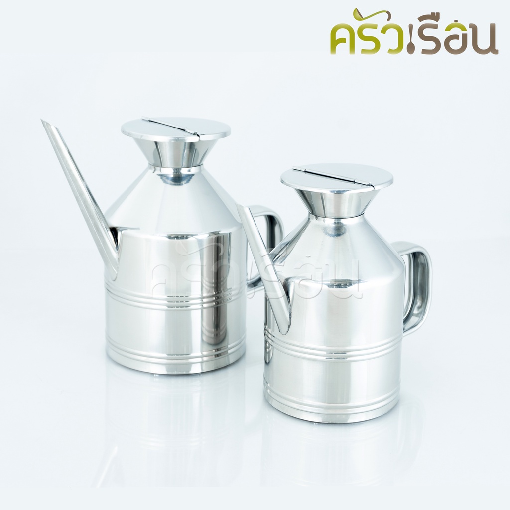 US เหยือกน้ำมัน สเตนเลส ทรงโบราณ รุ่น OC ราคาต่อใบ มีให้เลือก 2 ขนาด OC-375 OC-625 กาน้ำมัน