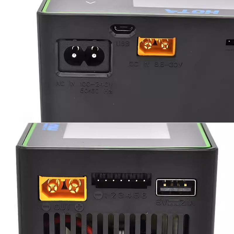 Hota H6 Pro Duo AC 200W DC 700W เครื่องชาร์จแบตเตอรี่ BALANCE 26A 1-6S Lipo NiMH li-ion Ni-Cd discharger