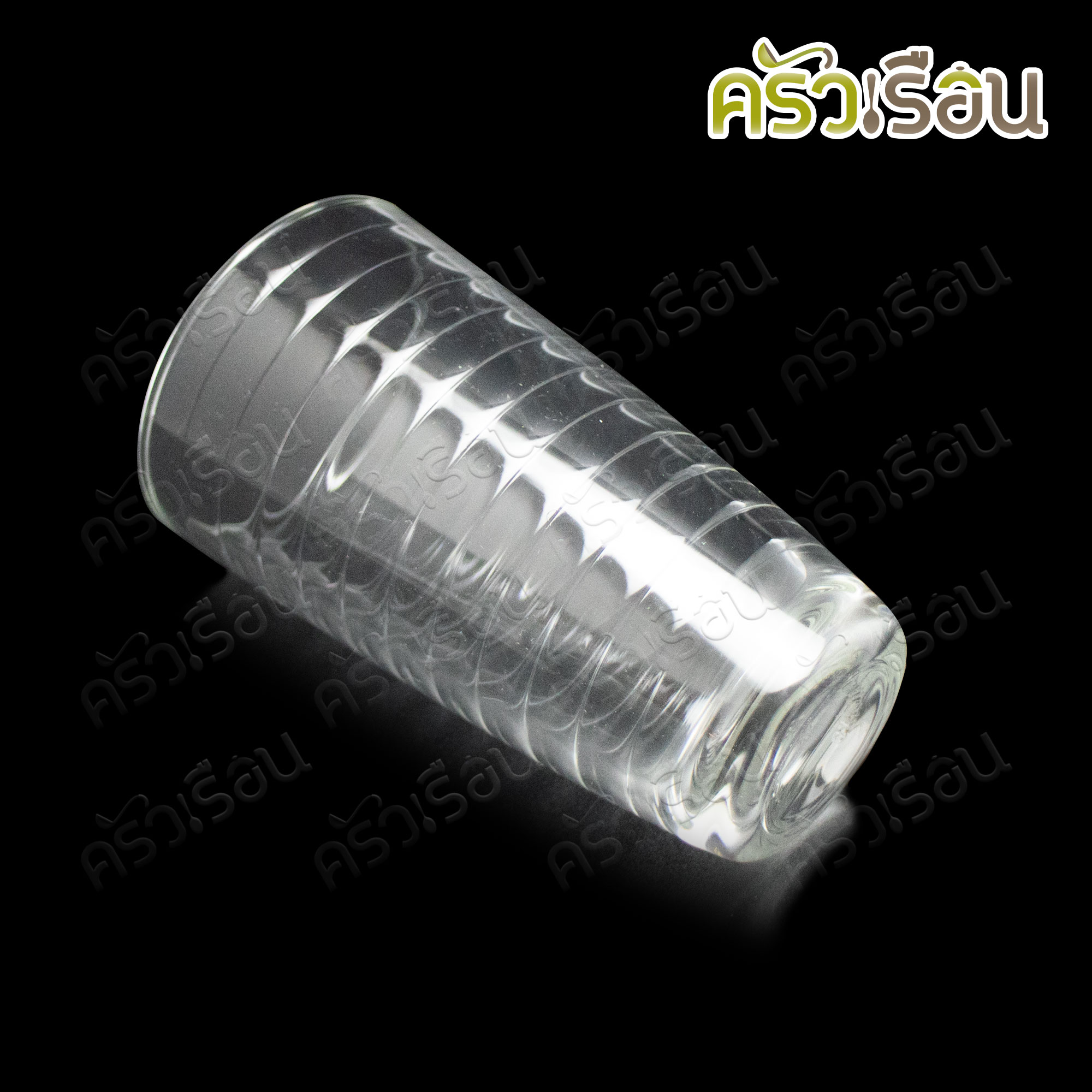 UNION GLASS แก้วน้ำ เทียร่า ลายริ้ว ทรงสูง 333 ml. (11.5 oz.) #355 TUMBLERS TD 70.50 x BD 47 x H 135 mm.