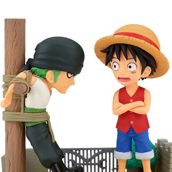 Banpresto WCF One Piece World Collectable Figure Log Stories - Monkey D. Luffy & Roronoa Zoro 4983164885040 (Figure)