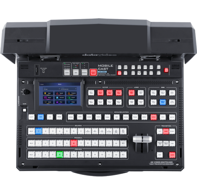 4K 8-CHANNEL PORTABLE VIDEO STREAMING STUDIO
