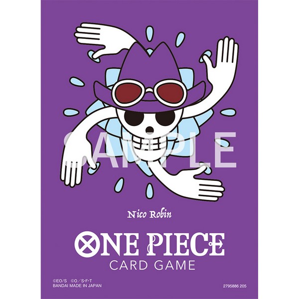 Bandai One Piece Card Game Sleeves Limited Premium Matte Vol.3 Nico Robin 4582769843549 (การ์ดวันพีช)
