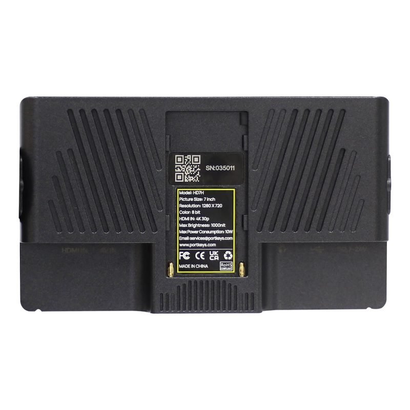 Portkeys LH7H: จอภาพ Field Monitor ขนาด 7 นิ้ว ความสว่างสูงพิเศษ 1200nit พร้อม HDMI 4K และเครื่องมือตรวจสอบภาพระดับมืออาชีพ