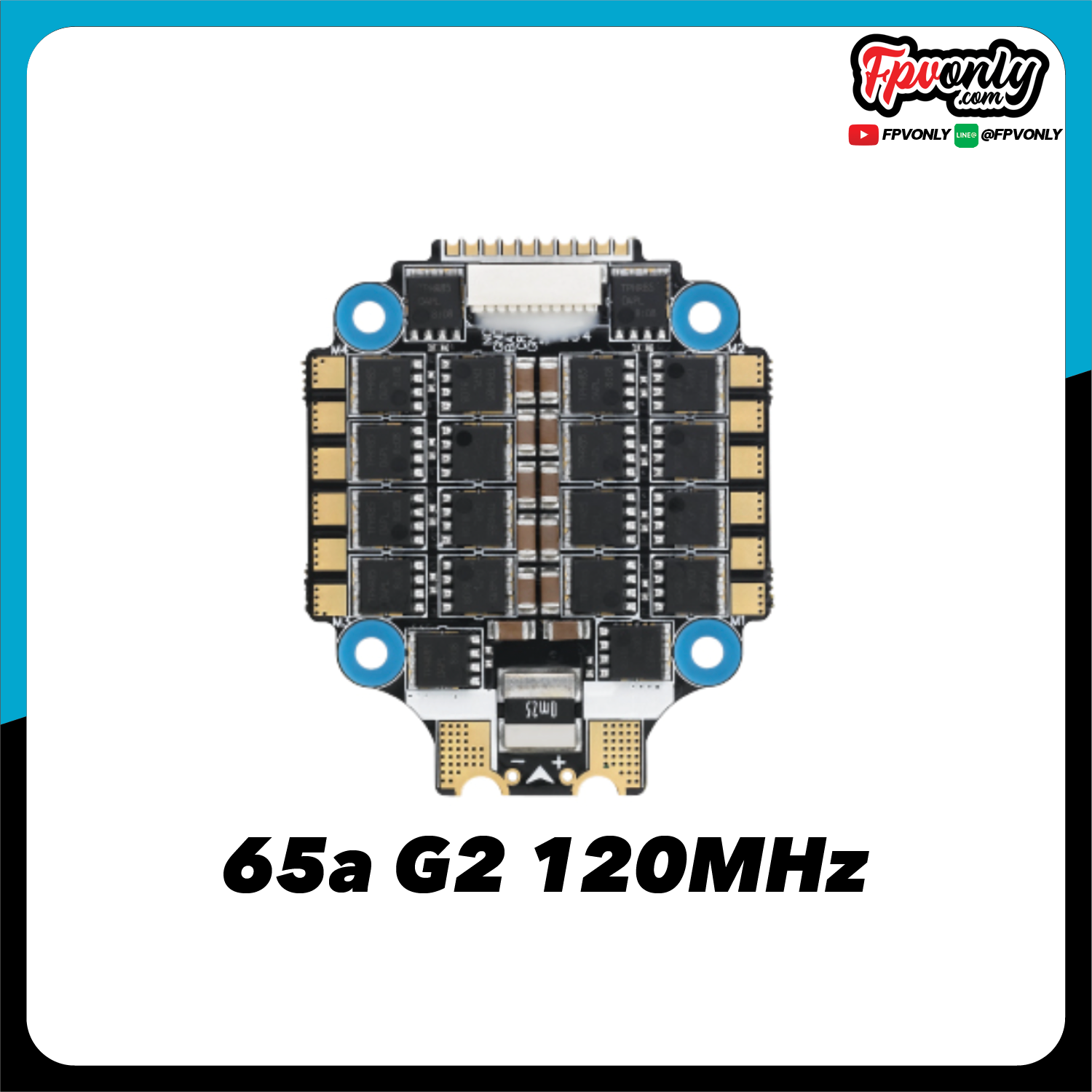 [ESC 30x30] 2024 Hobbywing XRotor FPV ESC 4in1 65A Proshot 128MHz 30x30 ESC อุปกรณ์โดรน Drone