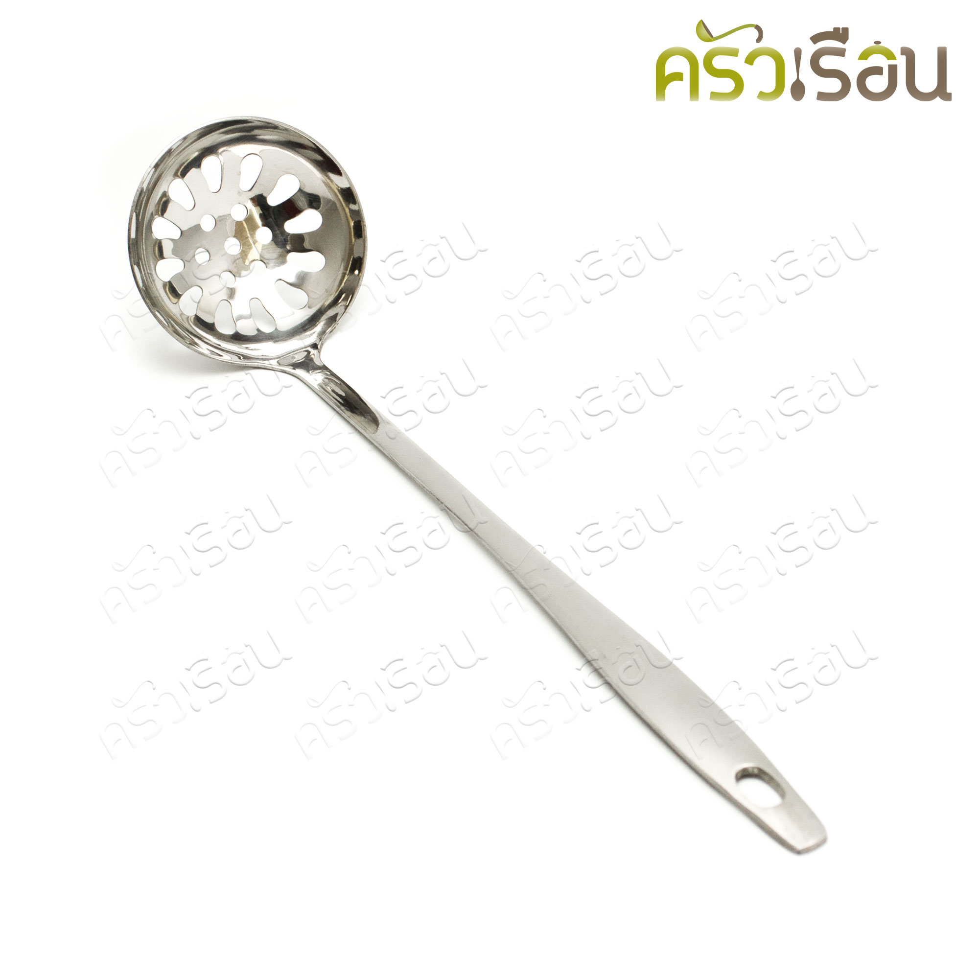 CPK กระบวย โปร่ง 7 ซม. ด้ามยาว 30 ซม. สแตนเลส #182-2 กระบวยลวกสุกี้