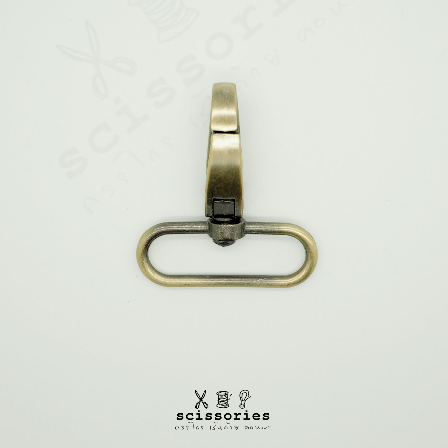 คอหมา 1.5in สีเหลืองปัด/2 ตัว