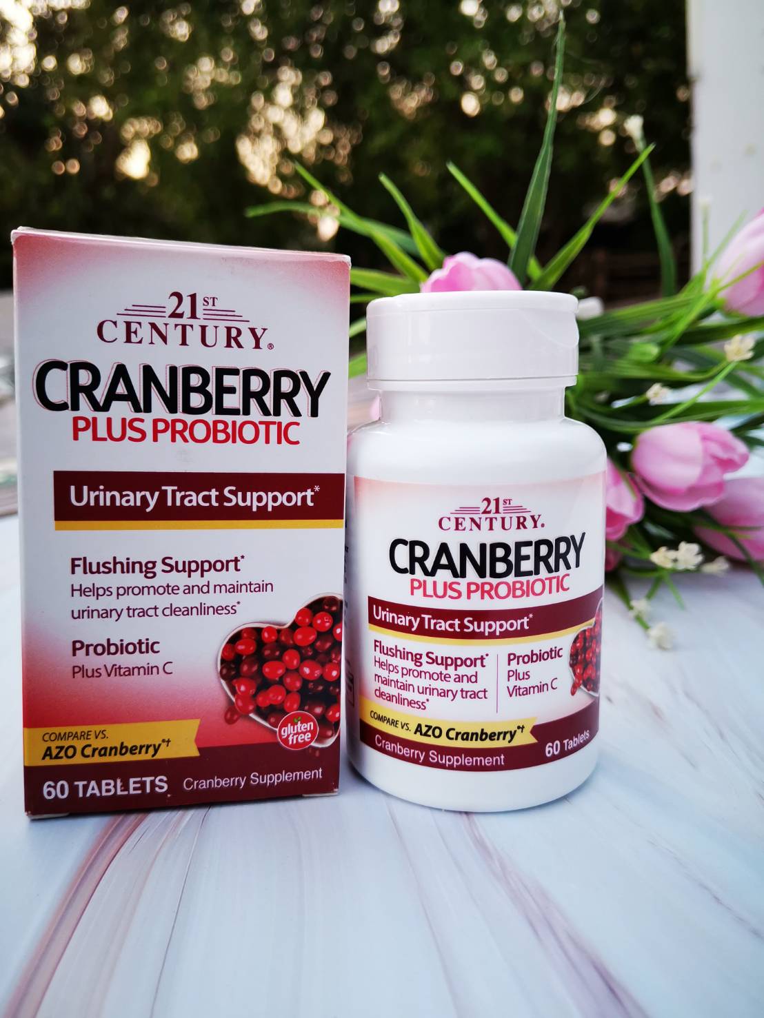 21st century Cranberry plus Probiotic, 60 tablets
