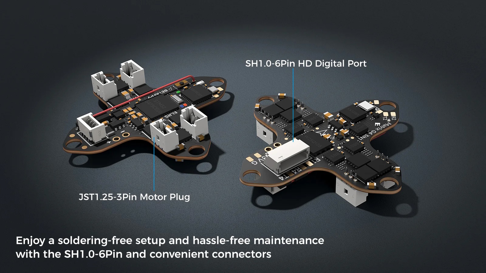 [AIO] Betafpv Matrix 1S Brushless Flight Controller (3IN1/4IN1) Meteor65 75 Pro O4 FC อุปกรณ์โดรน Drone