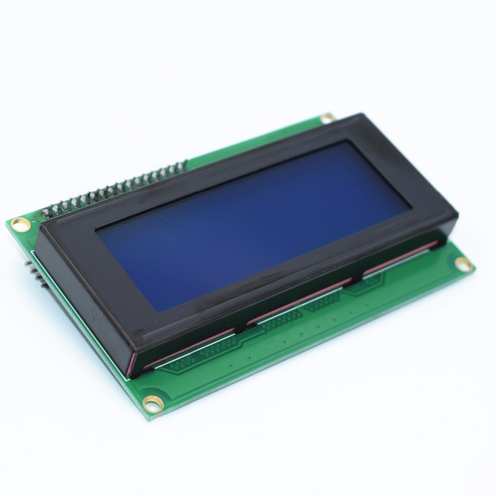 LCD2004+I2C 2004 20x4 2004A Green screen HD44780 Character LCD /w IIC/I2C Serial Interface Adapter Module (จอสีเขียว)