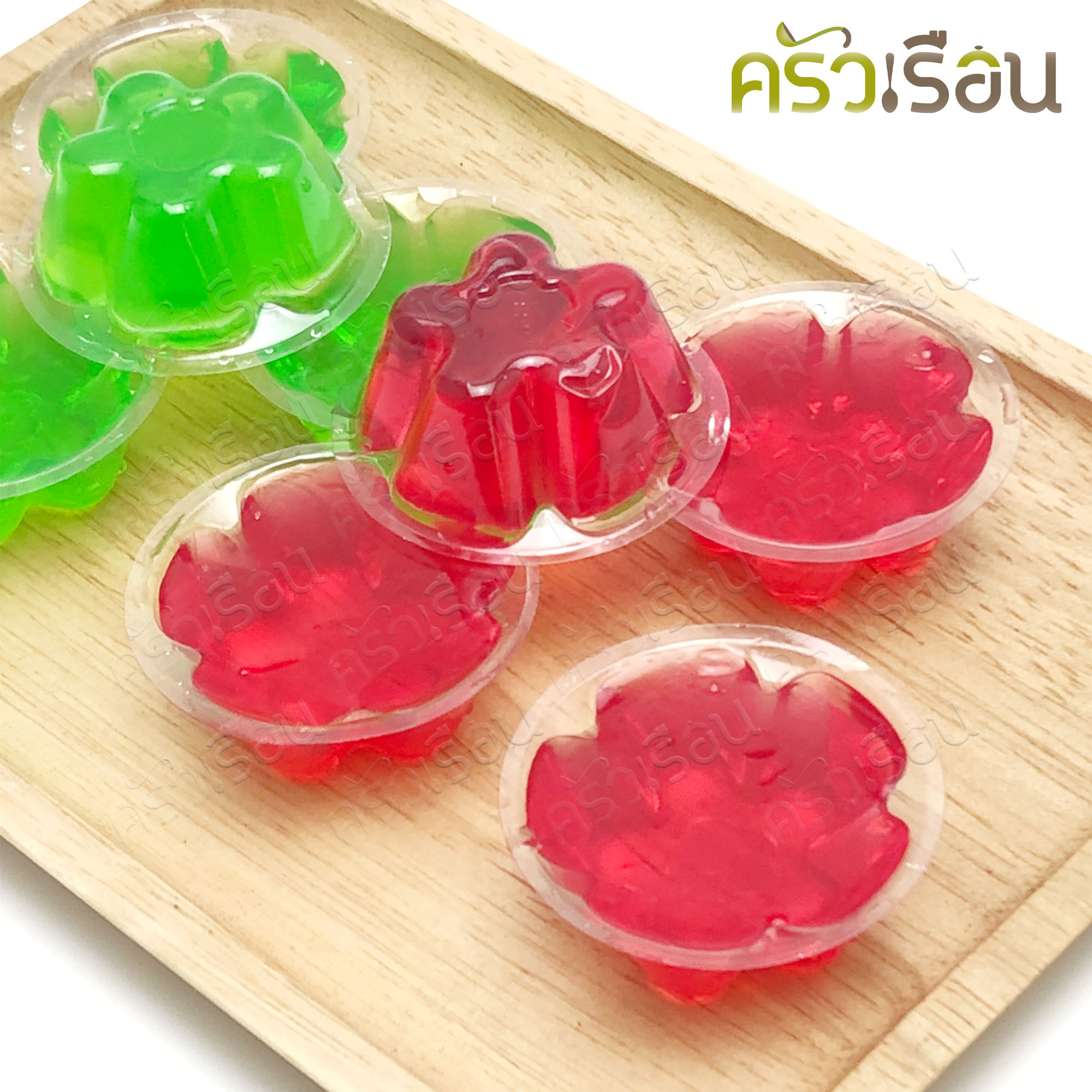 EPP ถ้วยวุ้น K-RESIN ดอกไม้กลีบ 4.2 x 1.6 ซม. 11 ml. แพ็ค 100 ชิ้น