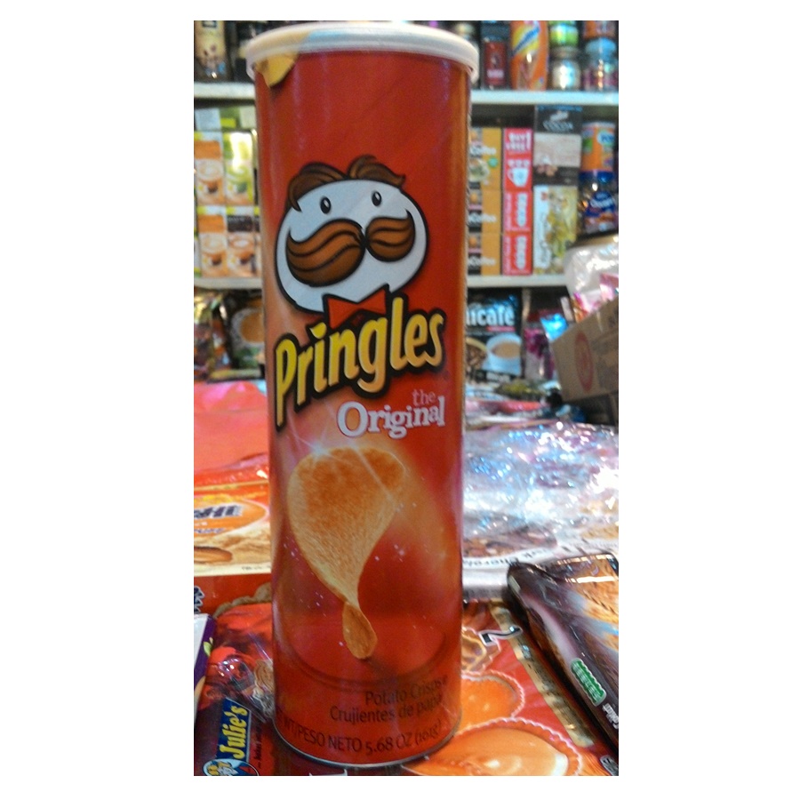 พริงเกิลส์ มันฝรั่งทอดกรอบรสดั้งเดิม (Pringles Original Potato Crisps)