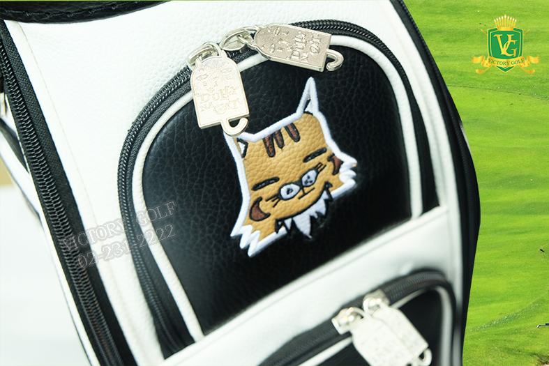 (Genuine) Golf Bag DULLY NA CAT USA (Black) เล็กกระทัดรัด น้ำหนักเบา มีล้อลาก