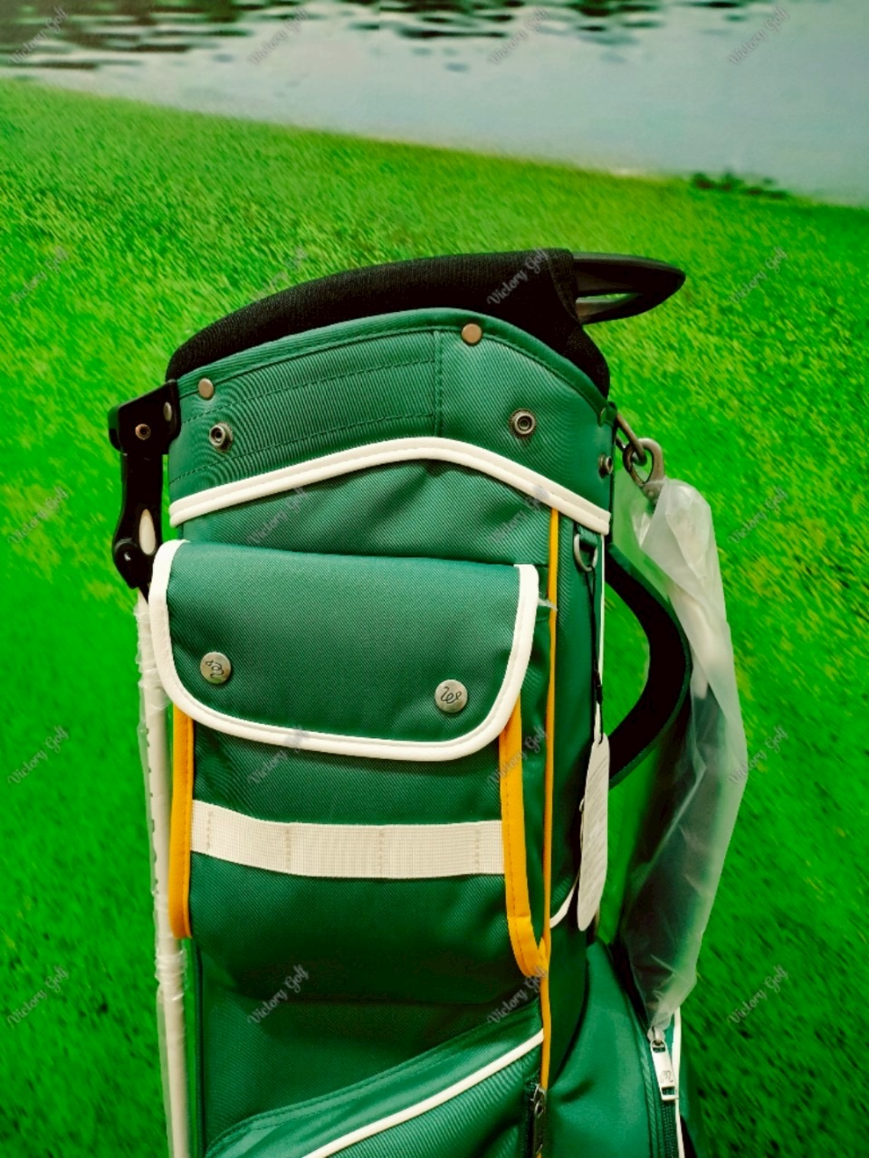 Stand Bag Malbon Golf Green Color