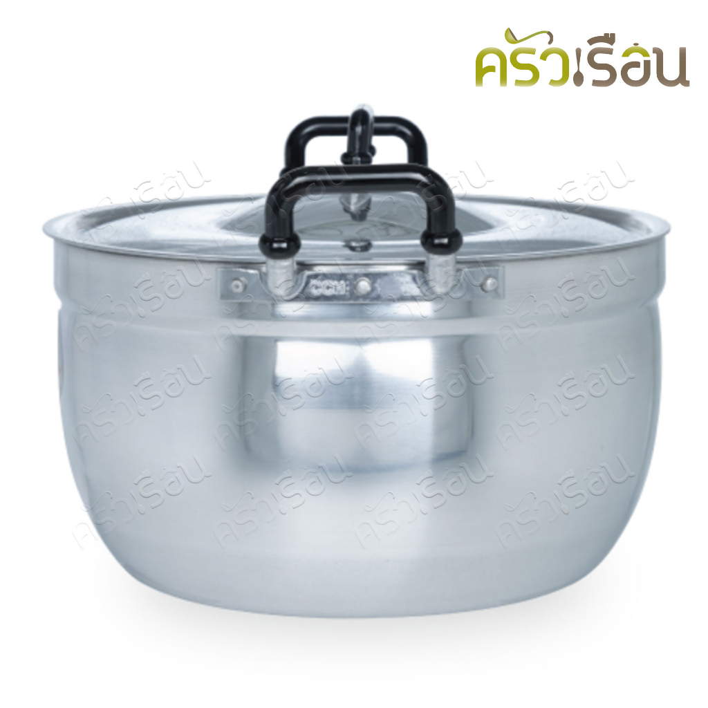 Crocodile Brand, Aluminium Casserole, price per piece, small range sizes (16,18, 20, 22, 24, 26). cooking pot