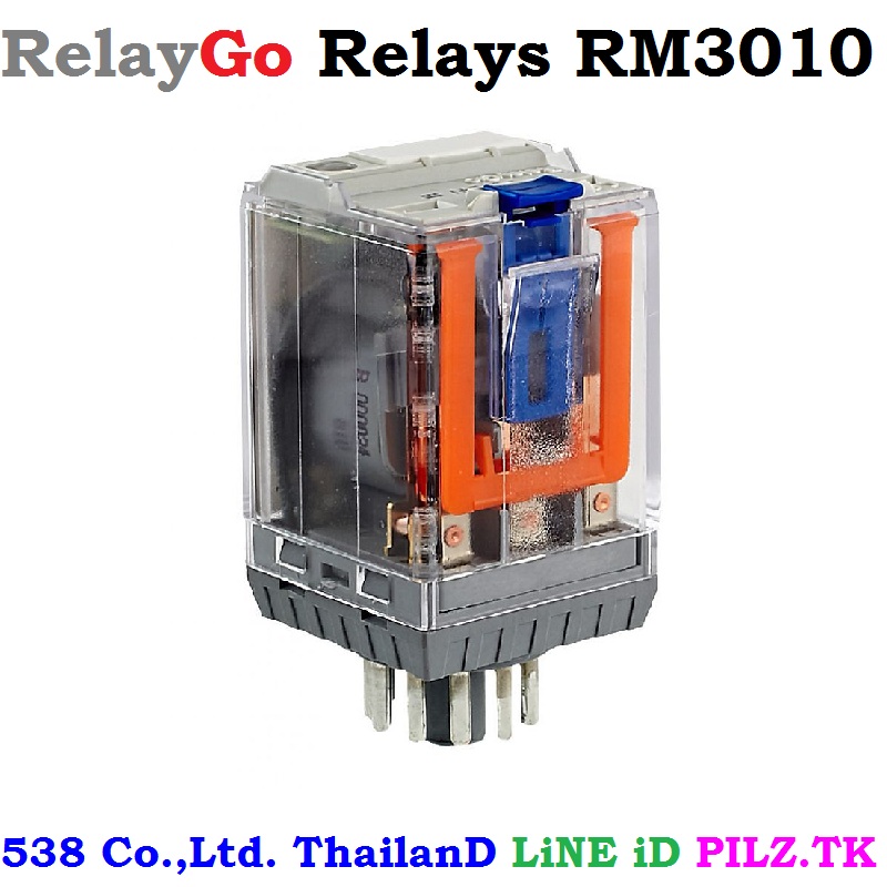 RM3010LD0048D RelayGo Industrial Relay Replaced to COMAT RELECO C3-A30DX-DC48V @ 538 ThailanD LiNE iD PILZ.TK