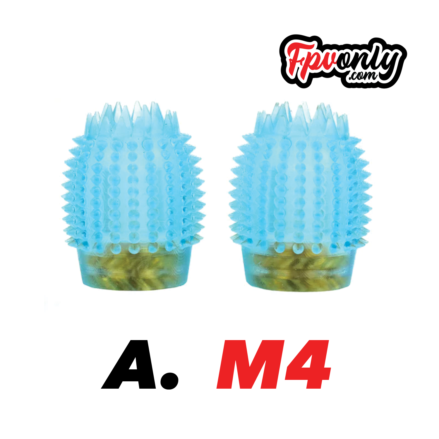 สติ๊กวิทยุ THUMB GRIPPIES NON-SLIP STICK ENDS 3MM/4MM อุปกรณ์โดรน Drone