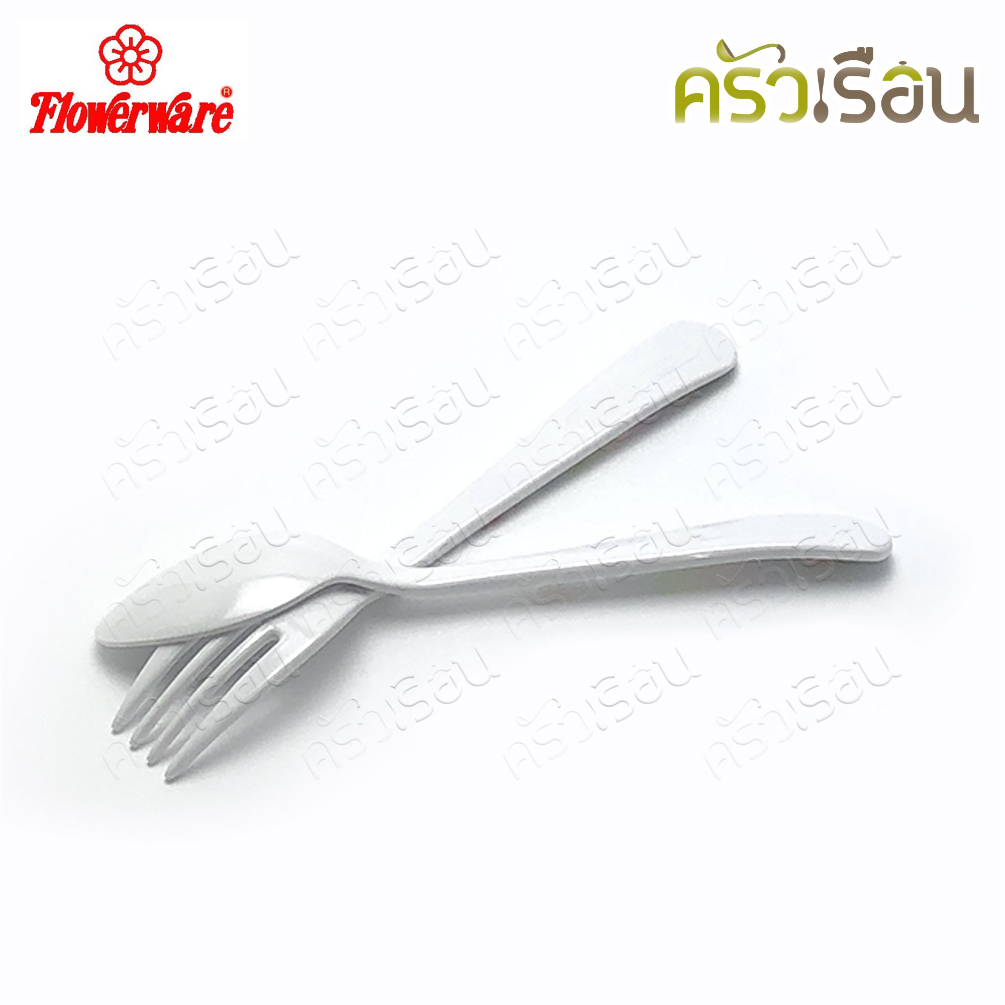 Flowerware ลาย Pooh Blue Spot white หมีพูห์ พูห์ บลู สปอต ไวท์ [ ราคาต่อชิ้น ] ชาม หรือ แก้วน้ำ หรือ ถาดหลุม เมลามีน