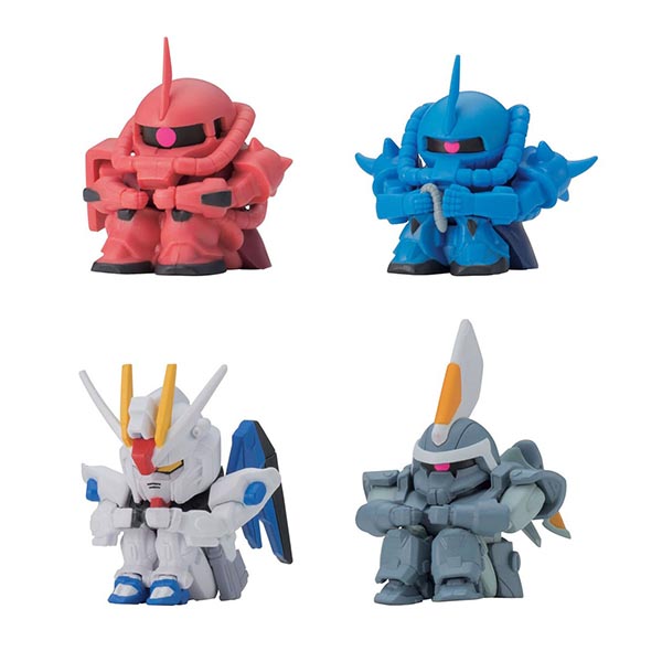 Bandai (ครบ Set 4 ลูก) Gundam Still Waiting For You Gundam Ver 3 4582769742446 (Gashapon)