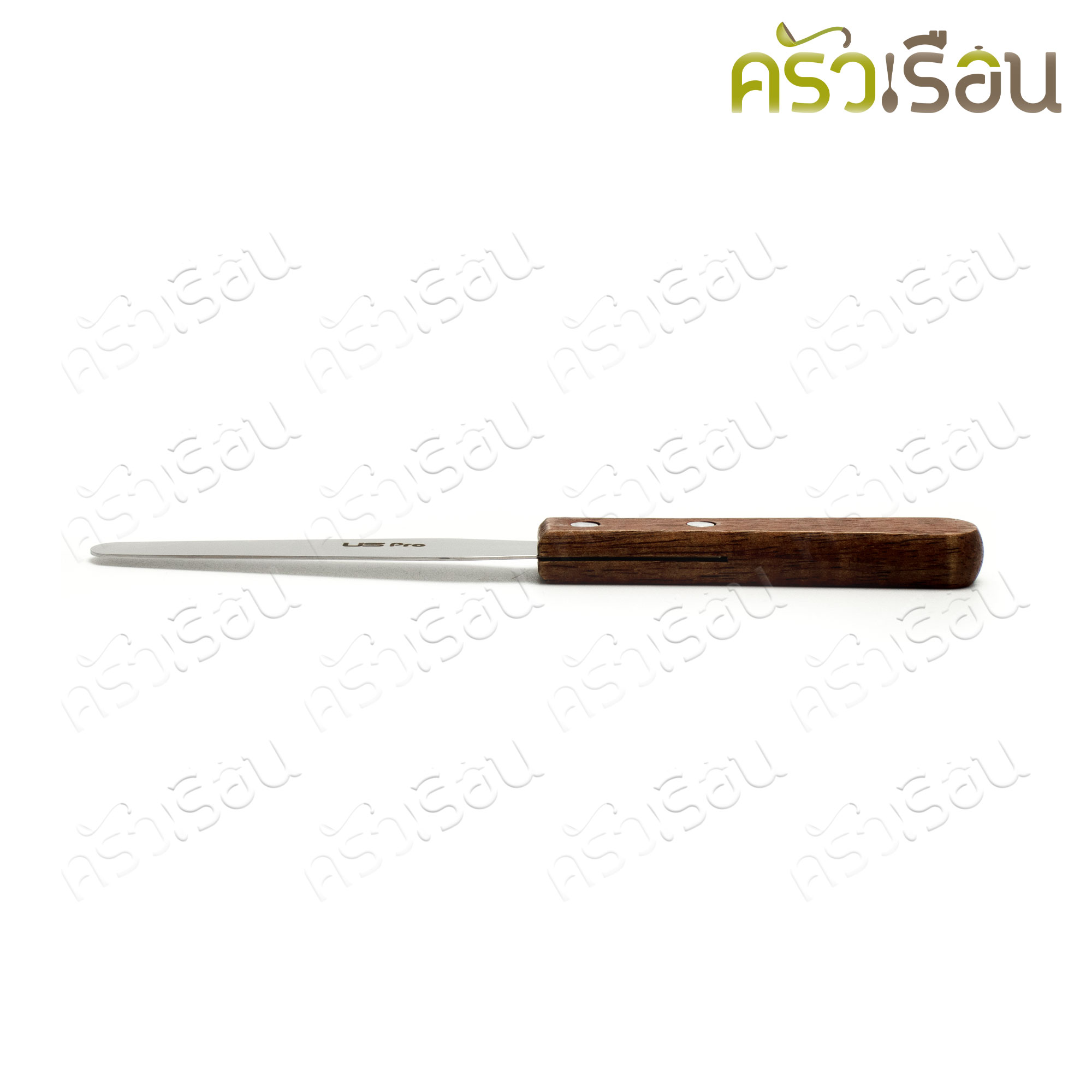 US ที่ปาดหน้าเค้ก 4 นิ้ว ด้ามไม้ LC-24 มีดปาดเนย มีดปาดครีม มีดปาดเค้ก