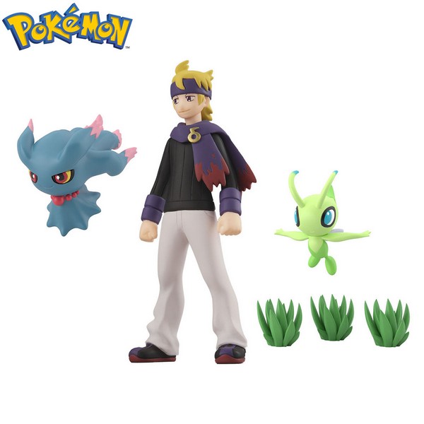 Bandai 1/20 Pokemon Scale World Johto Region Morty & Misdreavus & Celebi 4570117913501 (Figure)