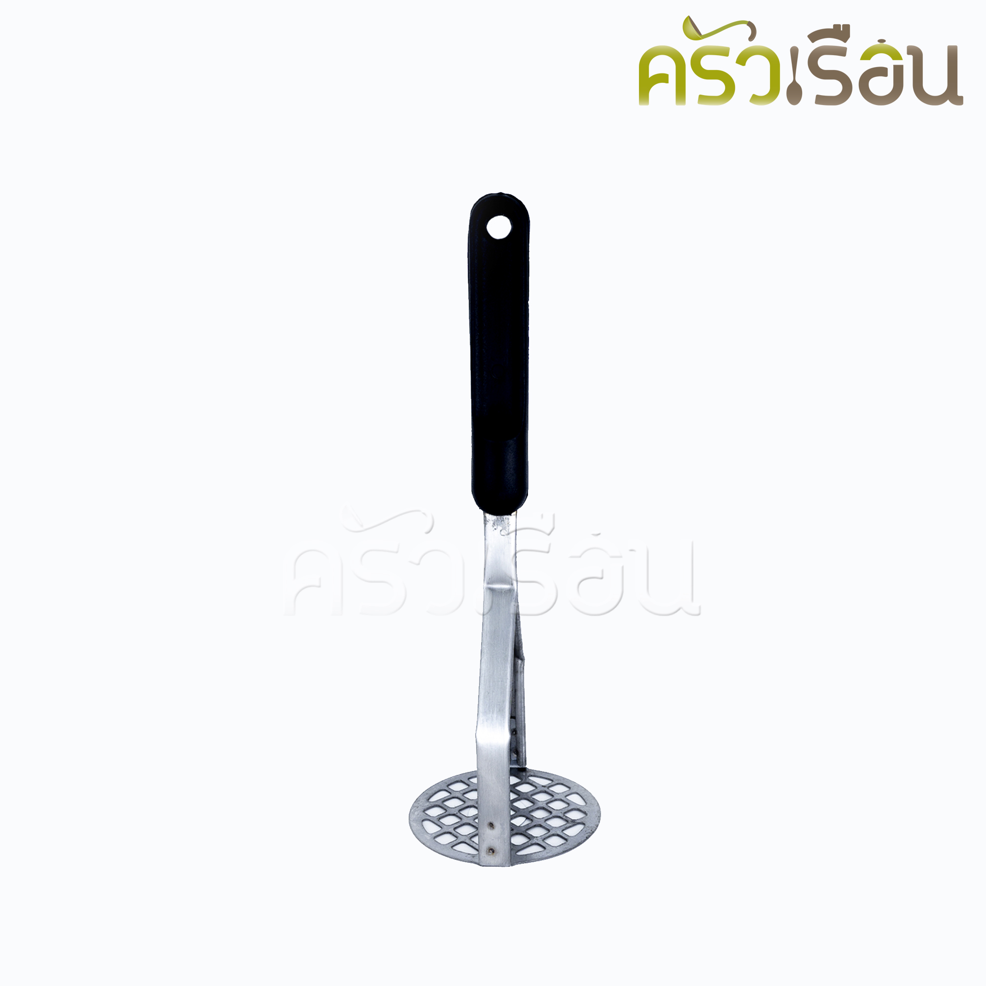 Twin Ray potato masher, stainless steel with plastic handle 10 inches [ 8 x 25 cm.] #111 food grinder.