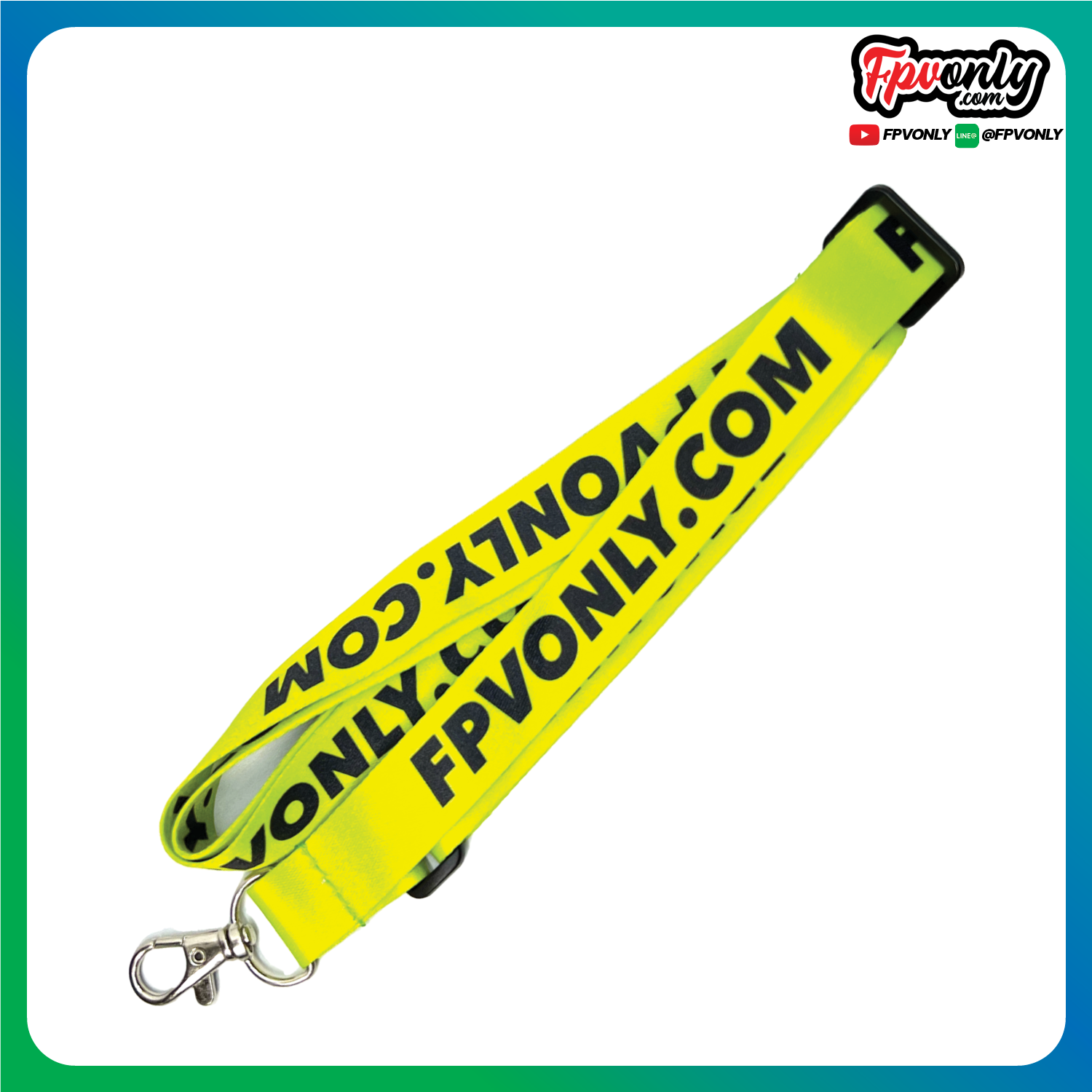 Radio Neck Starp สายคล้องคอวิทยุ FPVONLY คลองบัตร คล้องกุญแจ ตามสิ่งที่เราอยากใช้ Radio