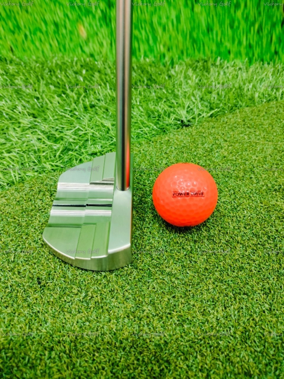 Putter KYOEI Center shaft mallet 34” (Polished Stainless) (N.S.PRO SHAFT)