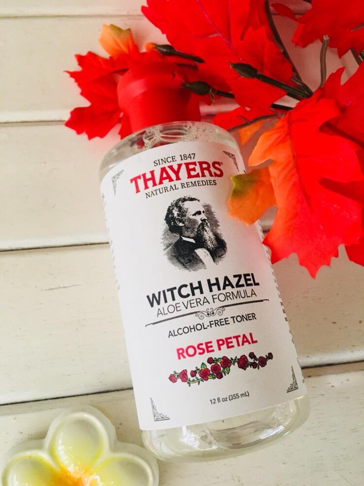 Thayers สูตร วิช ฮาเซล ผสมน้ำดอกกุหลาบ(Rose Petal Water)