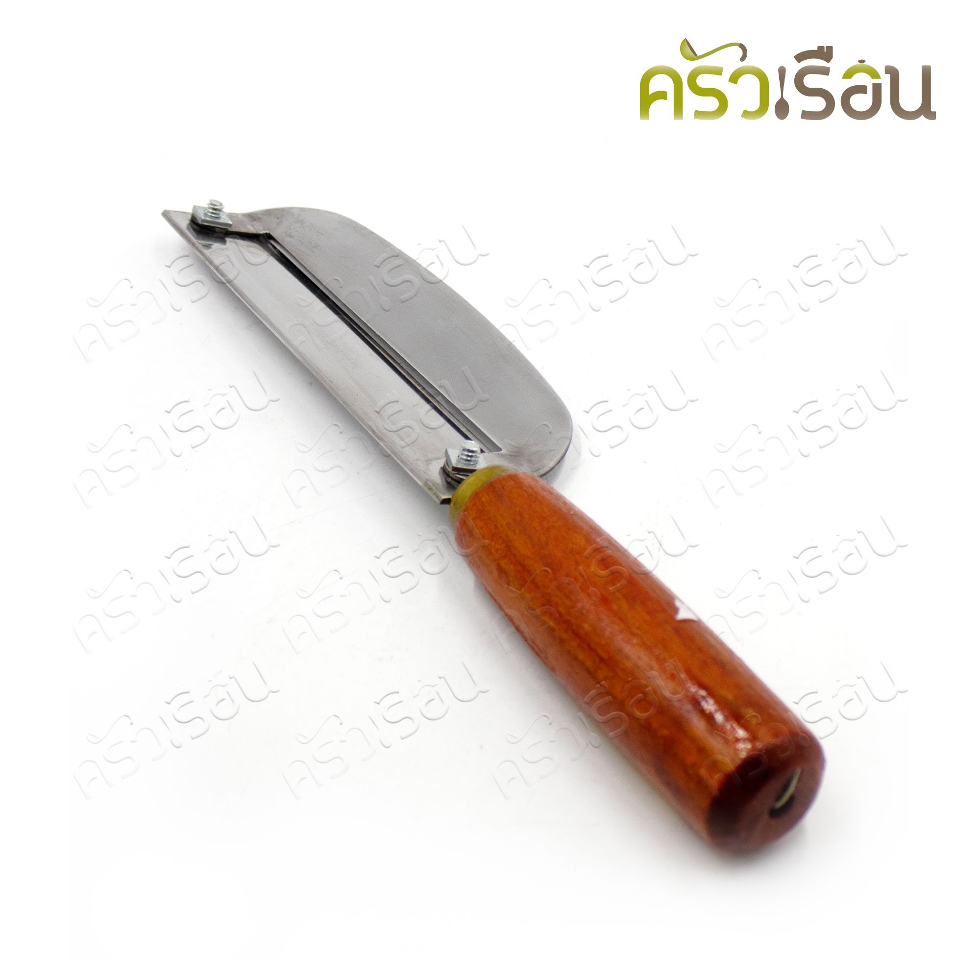 อรัญญิก มีดปลอก ด้ามไม้ 2 คม ขนาด 10 นิ้ว ส.คมสมใจ