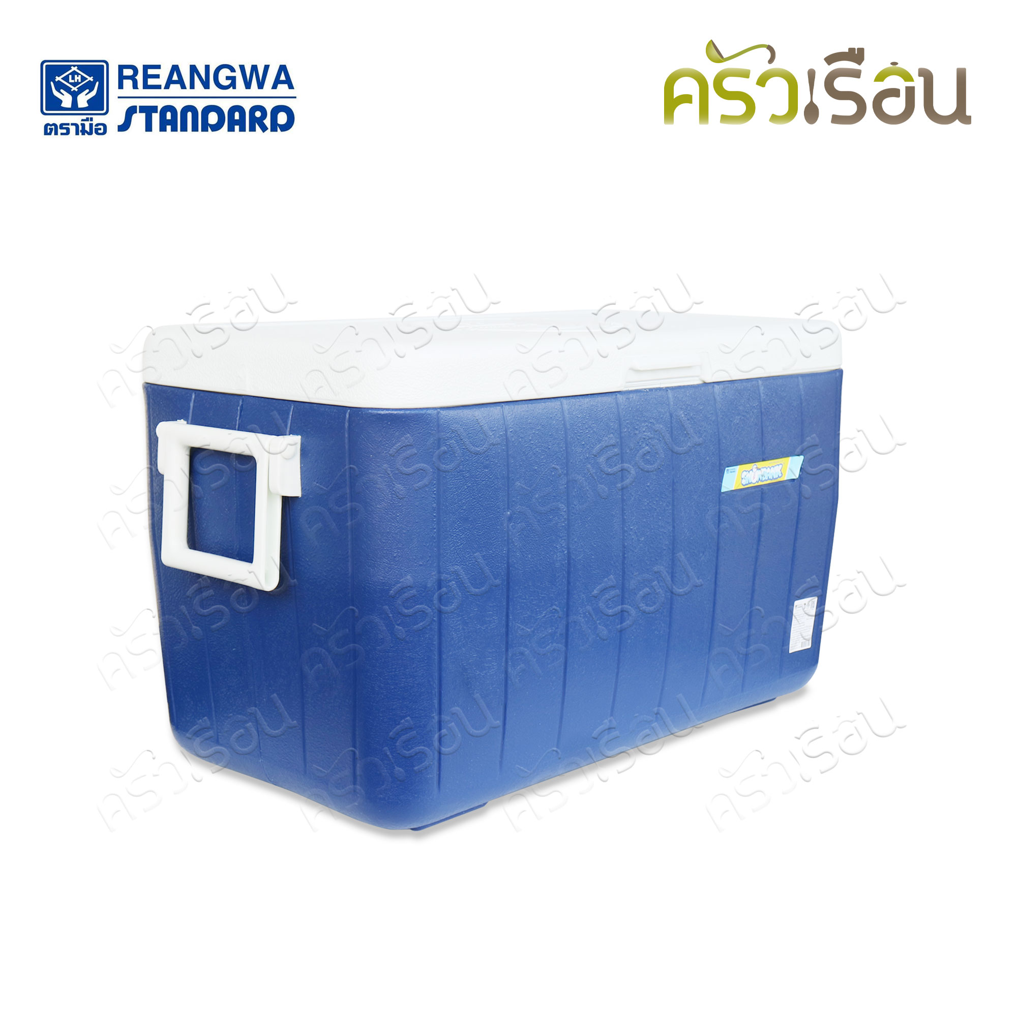 Reangwa Standard กระติกปิคนิค คูลเลอร์ สีน้ำเงิน 40 ลิตร 34 x 60 x 37.5 ซม. RW0331 ถังแช่ กระติกน้ำแข็ง Hot and Cold Insulated Cooler Snow Bank
