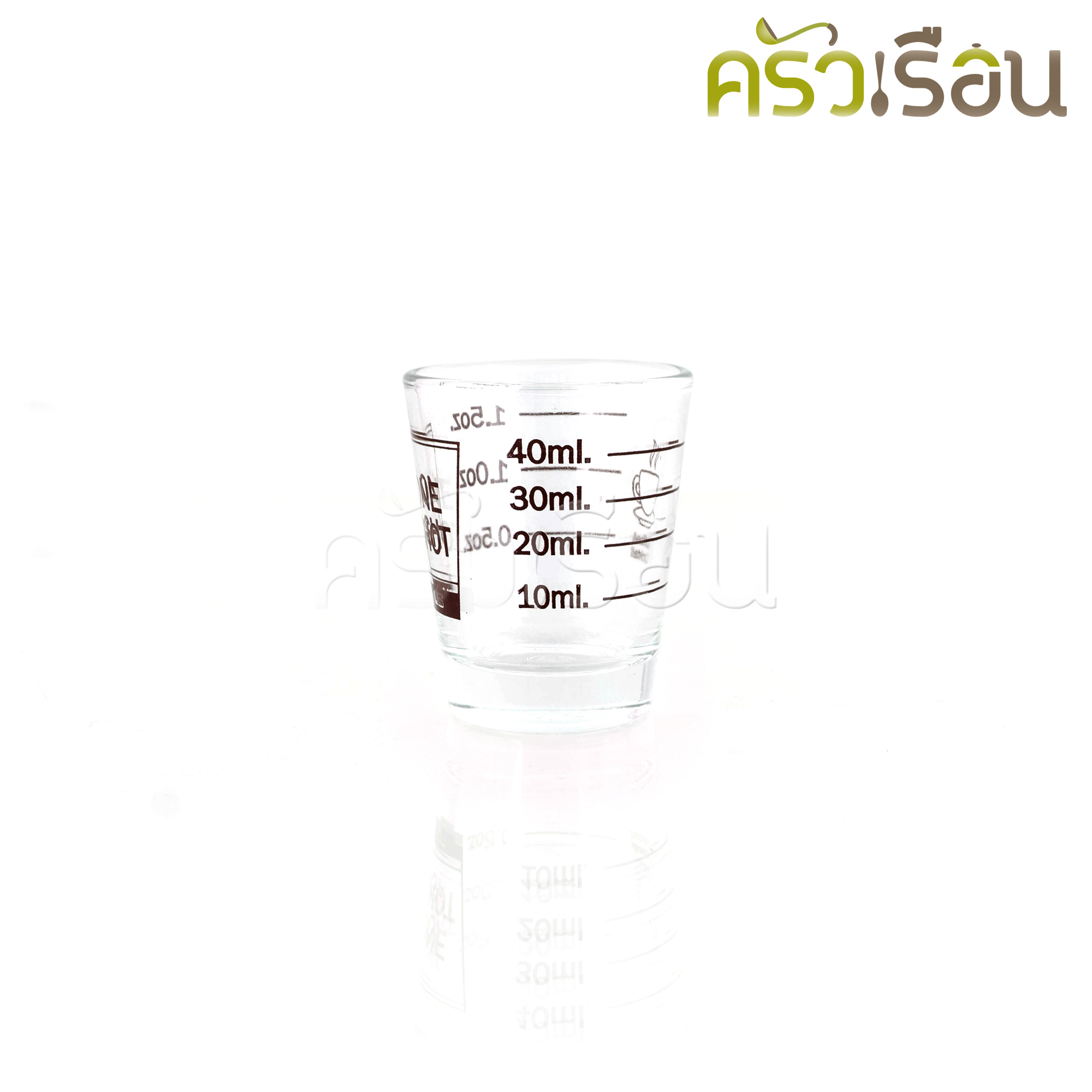 [ 36 ใบ 1 shot ]US แก้วตวง มีสเกล สีน้ำตาลเข้ม One Shot (ราคาต่อ 36 ใบ) แก้วชอต มีสเกล 1 shot แก้วตวงมีสเกล