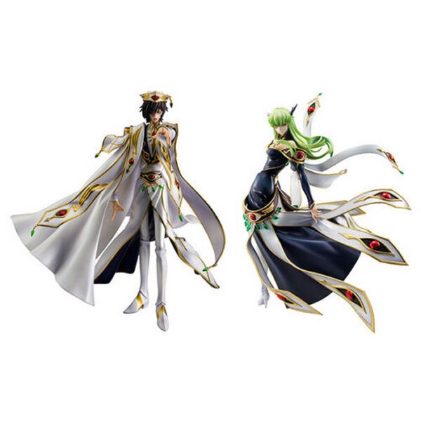 Megahouse Precious G.E.M. Code Geass Lelouch of the Resurrection Lelouch Vi Britannia & C.C. Set 4535123833991 (Figure)