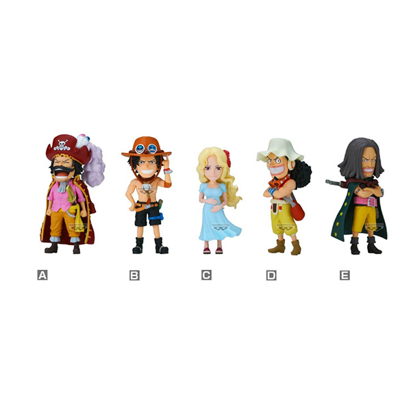 Banpresto (ครบ Set 5 กล่อง) WCF One Piece World Collectable Figure - Parent Child Bloodline 2 4983164295337 (Figure)