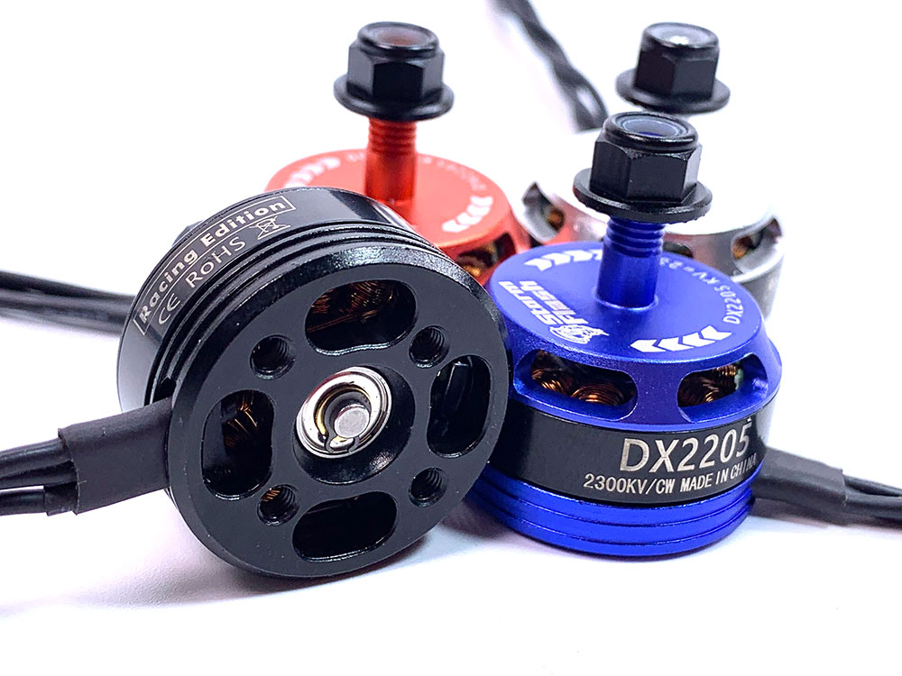 [22-3] 4ลูก Storm Flash 2205 2300KV CW มอเตอร์ FPV RACING DRONE โดรนซิ่ง มี 4 สี เริ่มประกอบลำ ราคาประหยัด Motor